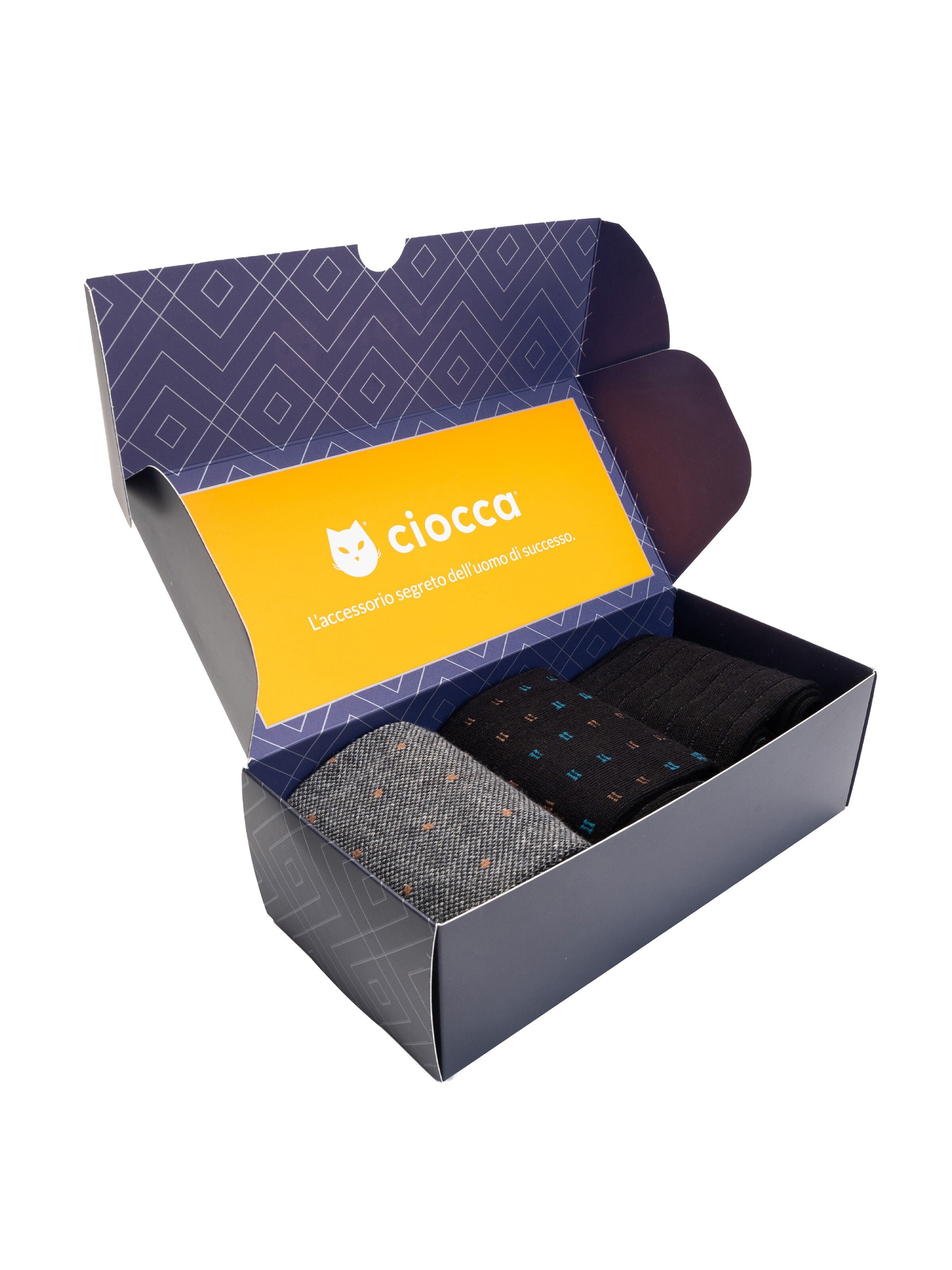 Ciocca Sokken 'Gift Box' in Gemengde kleuren