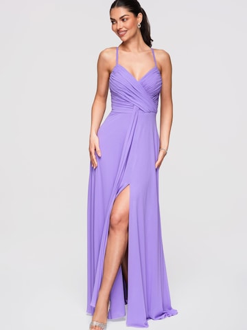 Ombre Evening dress in Purple