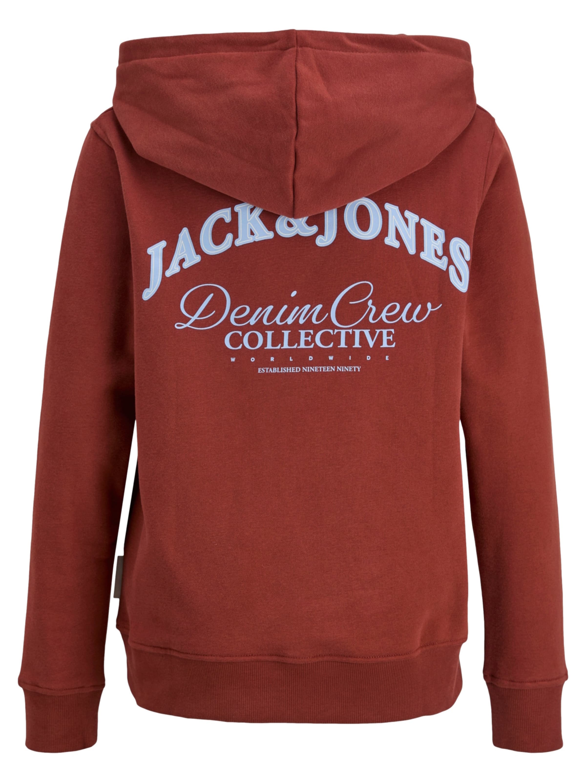 Jack & Jones Junior Majica 'Brandes' | rdeča barva
