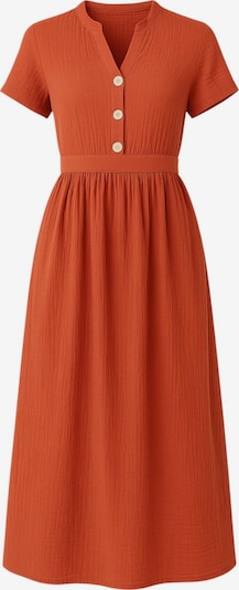 WENOR Sommerkleid 'MIRA' in orangerot, Produktansicht