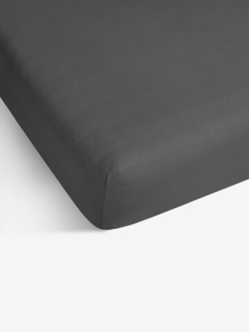 Aspero Bed Sheet 'Minas' in Grey: front