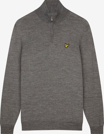 Lyle & Scott Svetr – šedá: přední strana