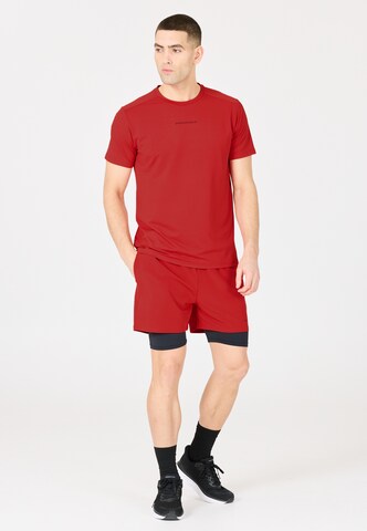 Regular Pantalon de sport 'Kros' ENDURANCE en rouge