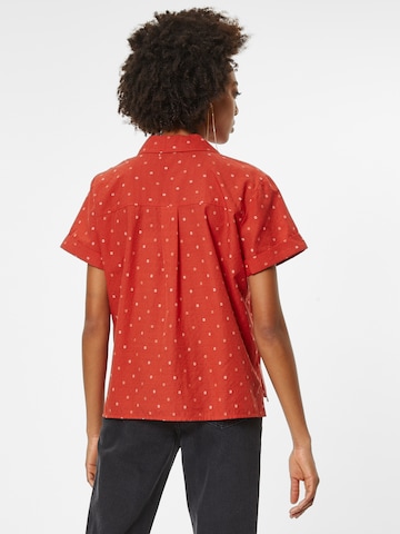 Madewell Bluse 'ALLISON' in Rot