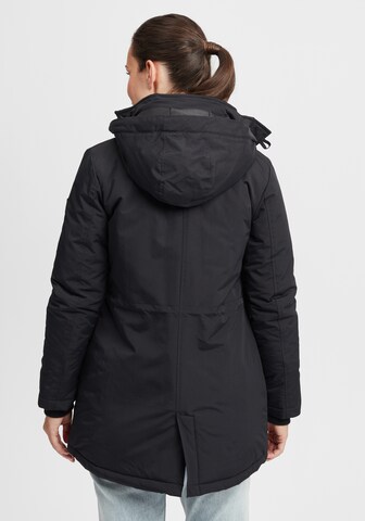 Oxmo Winterparka 'Acta' in Zwart