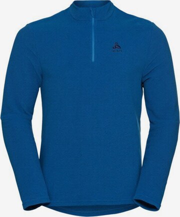 ODLO Athletic Sweatshirt in Blue: front