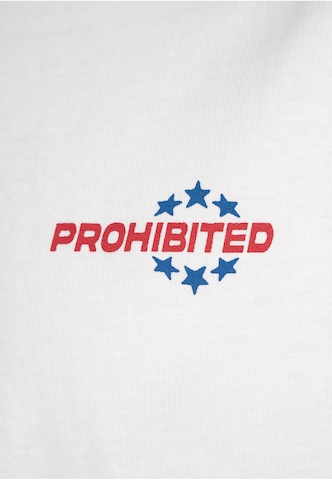 Prohibited - Camisa 'Running Club' em branco
