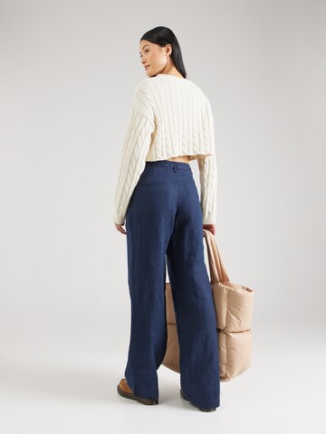 Wide Leg Pantalon ESPRIT en bleu