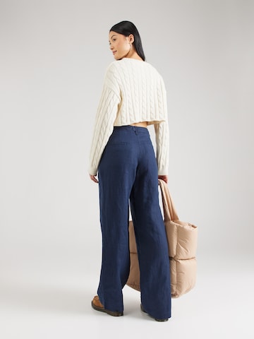 Wide leg Pantaloni di ESPRIT in blu