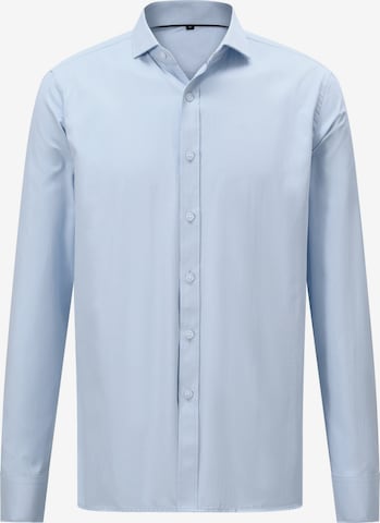 ALLTHEMEN Business Shirt 'Naht' in Blue: front