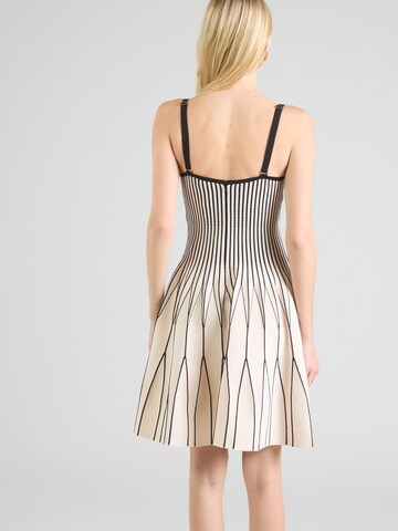 Elisabetta Franchi Gebreide jurk in Wit