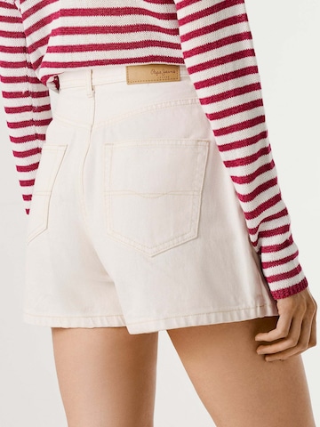 Pepe Jeans Regular Shorts in Weiß