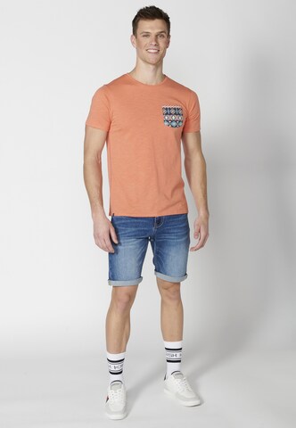 KOROSHI T-Shirt in Orange