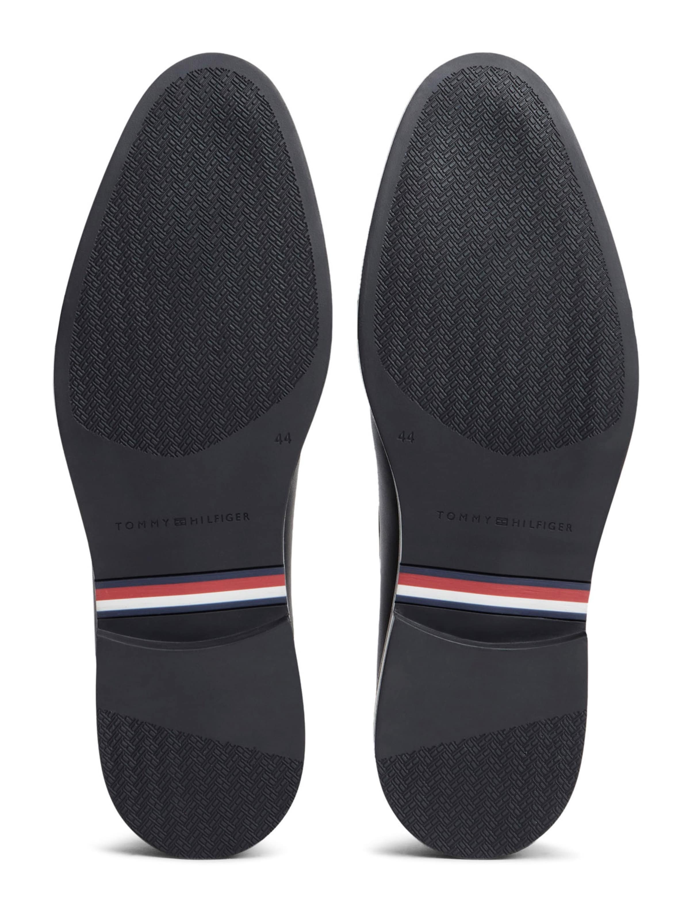 TOMMY HILFIGER Slipper in Schwarz