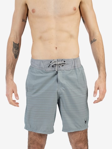 Spyder Športne kopalne hlače | siva barva: sprednja stran