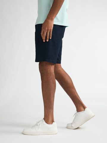 Petrol Industries Regularen Hlače | modra barva