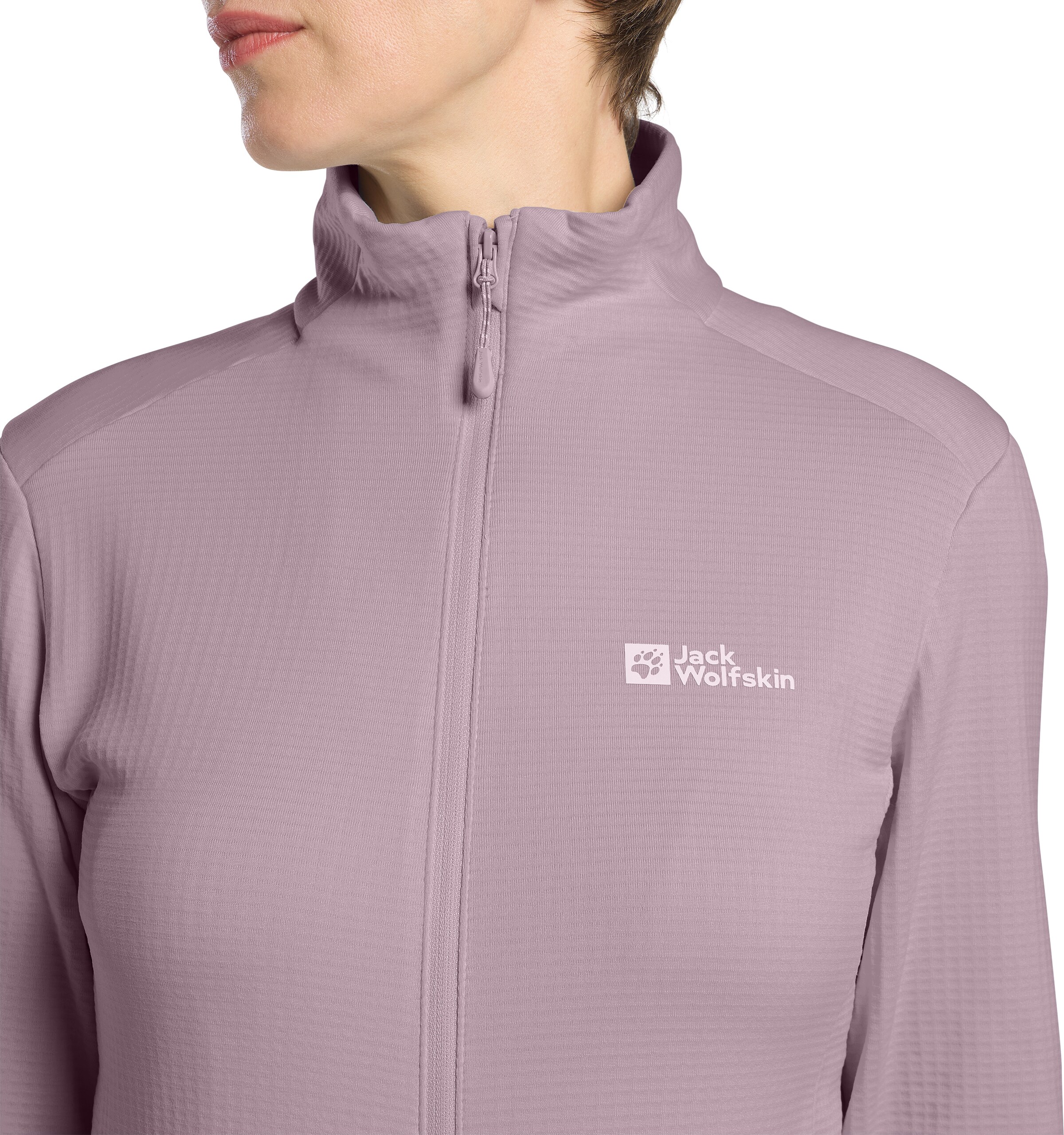 JACK WOLFSKIN Funktionsfleecejacke in Lila