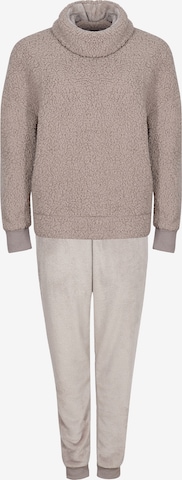 Loungeable Hausanzug in Grau: Vorderseite