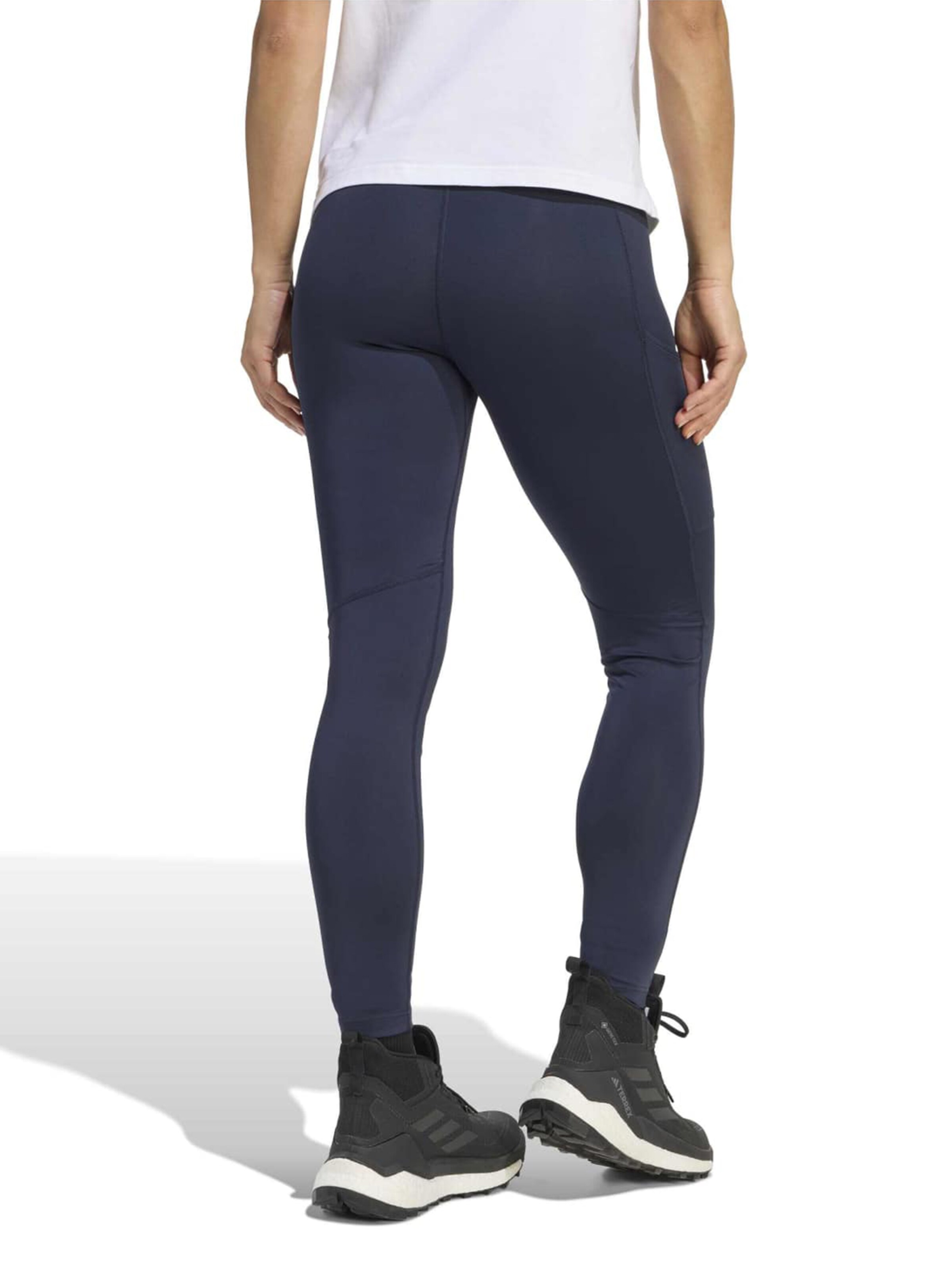 ADIDAS TERREX Skinny Outdoorbroek 'MT' in Zwart