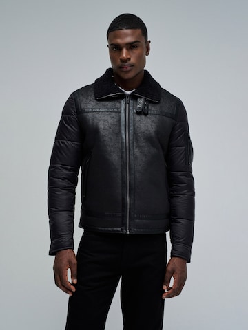 Salsa Jeans Winterjas in Zwart: voorkant