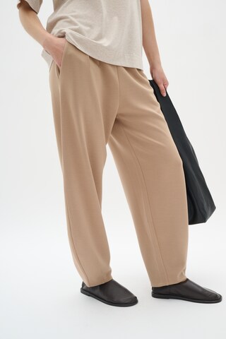 Loosefit Pantalon 'Laicent' InWear en marron