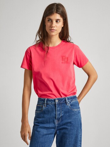 Pepe Jeans T-Shirt 'Hartley' in Rot: predná strana