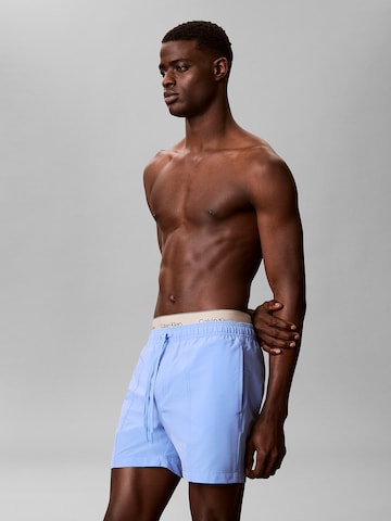 Shorts de bain Calvin Klein Swimwear en bleu