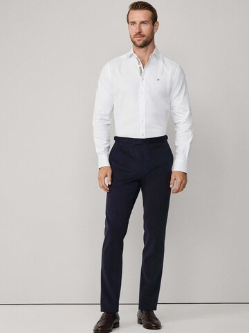 Slimfit Pantaloni chino 'Luxe' di Hackett London in blu