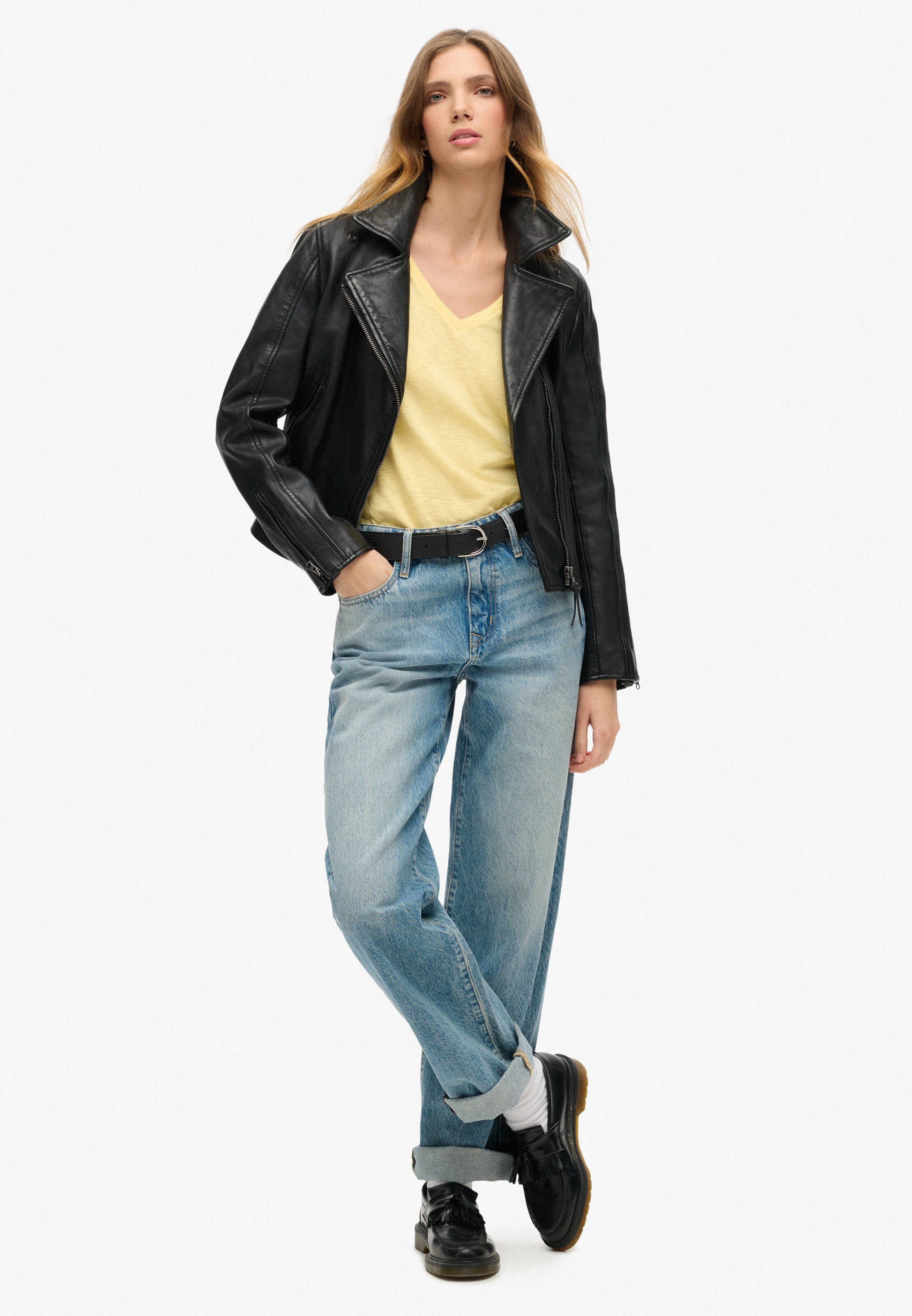 T-shirt Superdry en jaune