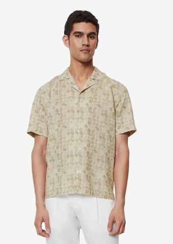 Marc O'Polo Regular Fit Hemd in Beige: predná strana