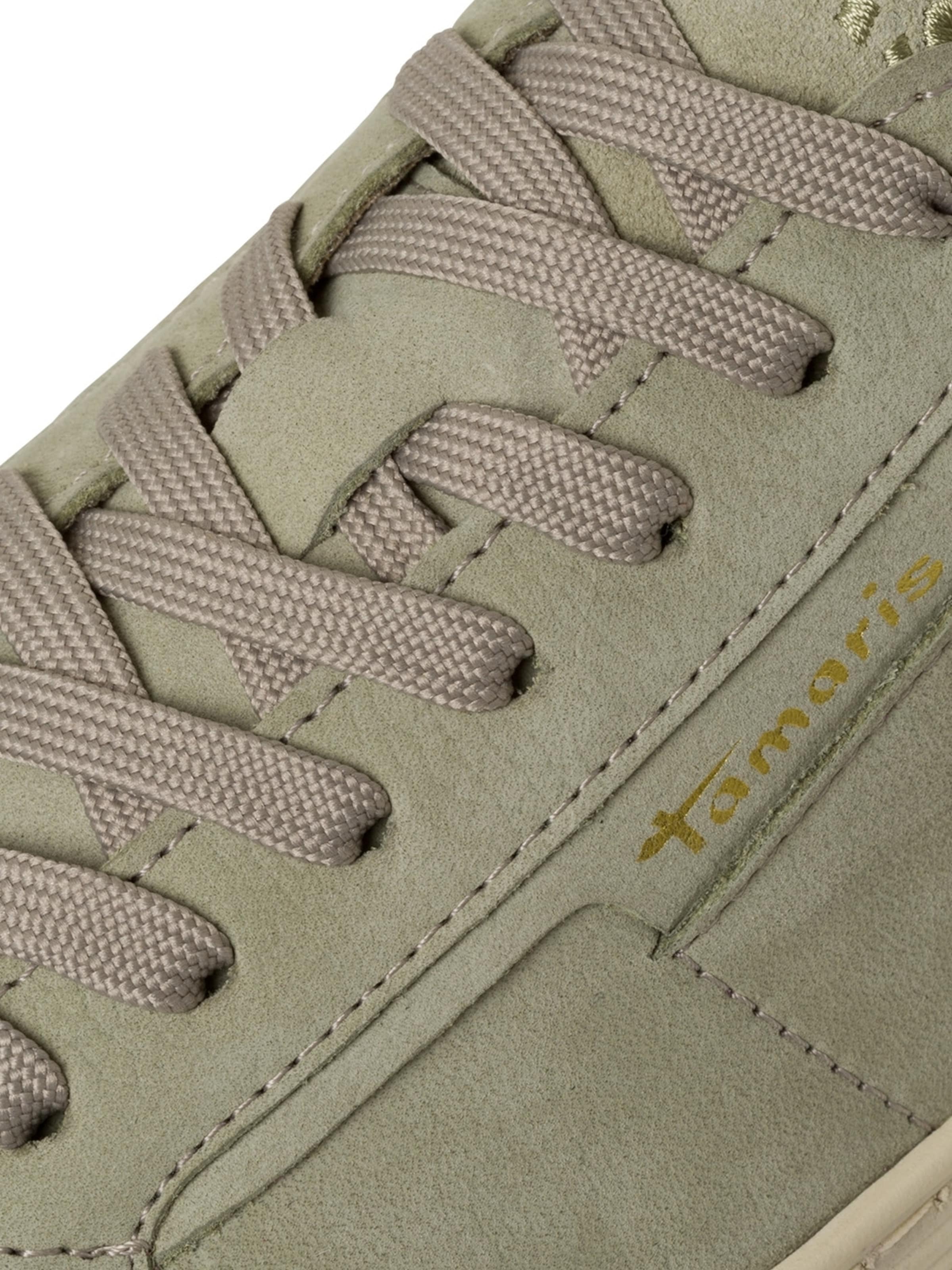 Tamaris Platform trainers in Green