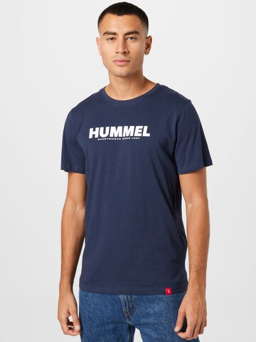 Hummel Performance Shirt 'LEGACY' in Blue: front