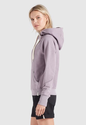 khujo Sweatshirt 'Martha' in Purple