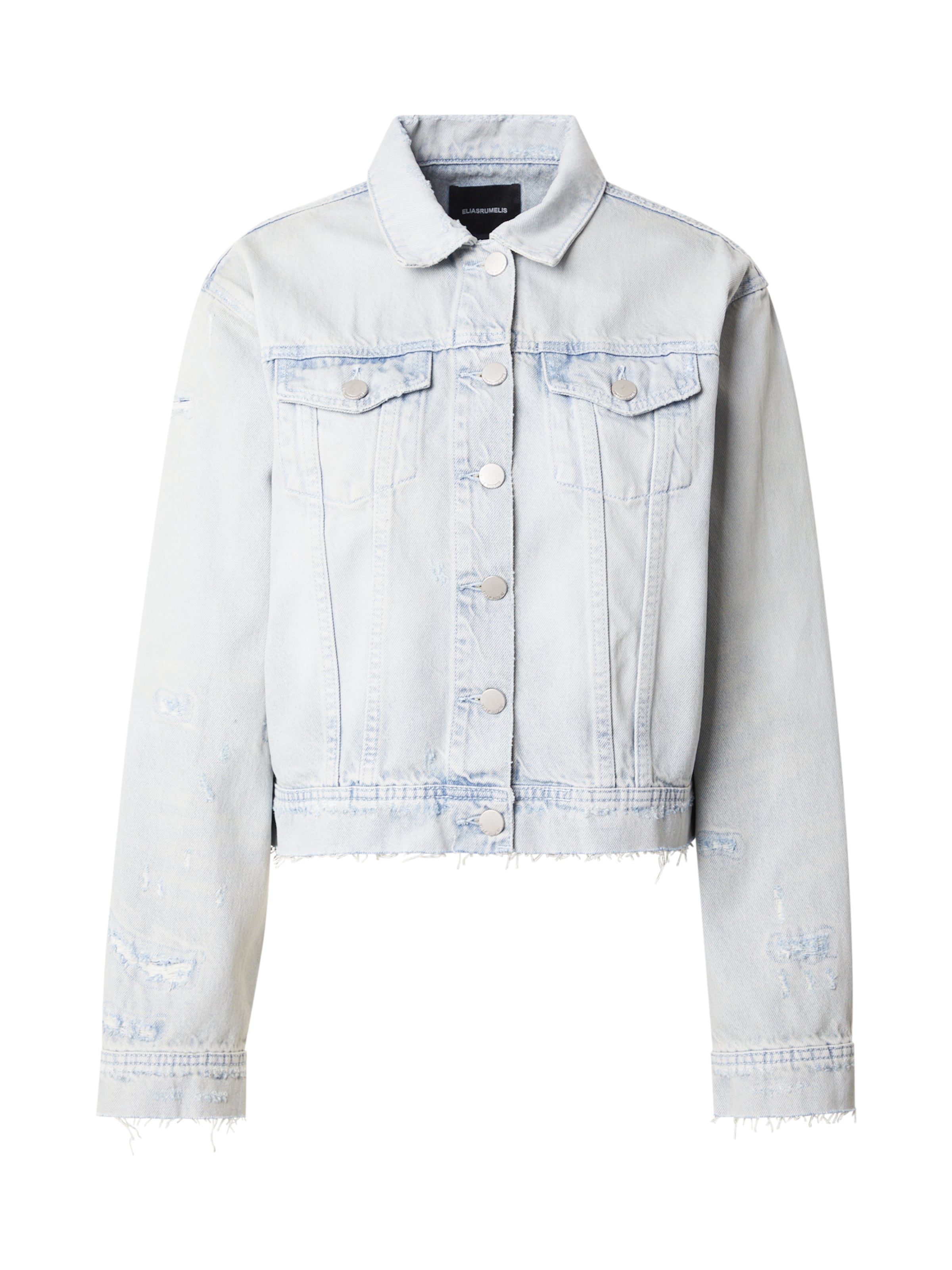 Elias Rumelis Преходно яке 'FRANZI' в синьо: отпред