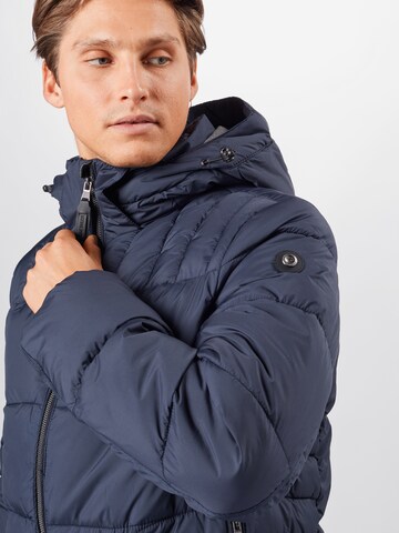 TOM TAILOR Regular fit Zimska jakna | modra barva