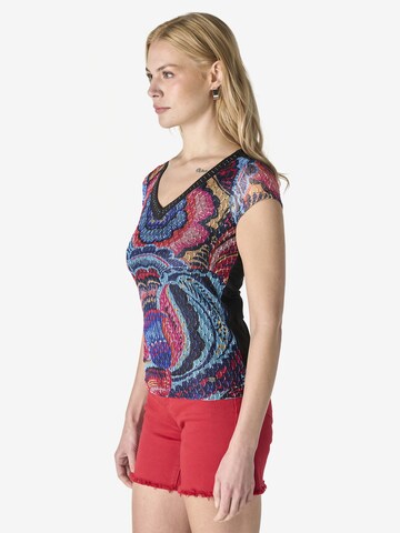 T-shirt KOROSHI en mélange de couleurs