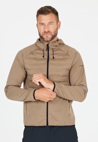 ENDURANCE Sportjacke 'Sander' in Braun: predná strana