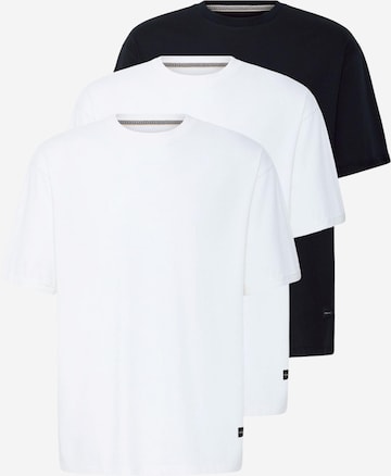 BLEND Shirt ' BHKriso 3 Pack ' in Zwart: voorkant
