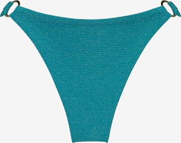 Pantaloncini per bikini 'Relief' di Hunkemöller in verde: frontale