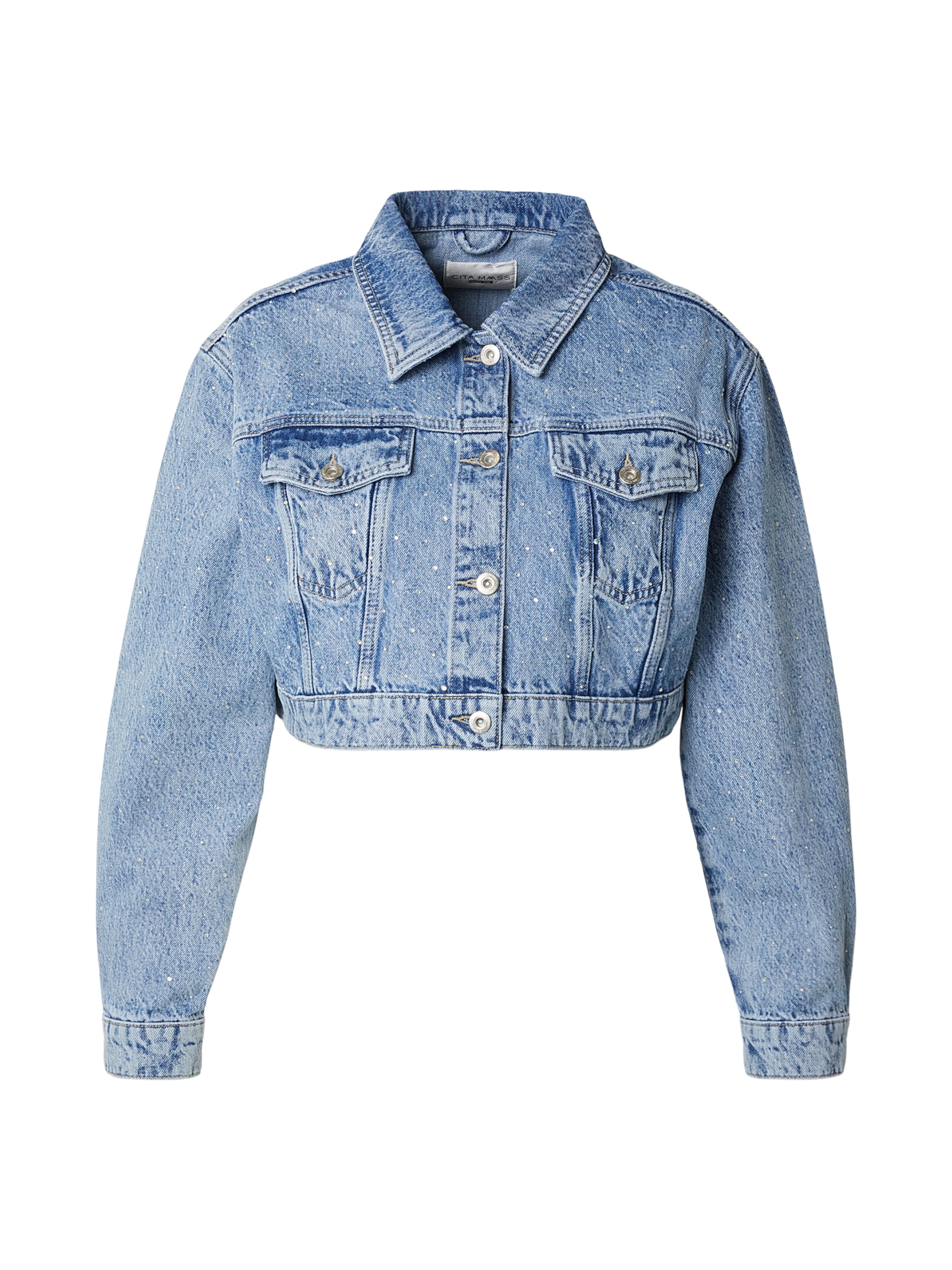 CITA MAASS Veste mi-saison en bleu, Vue avec produit