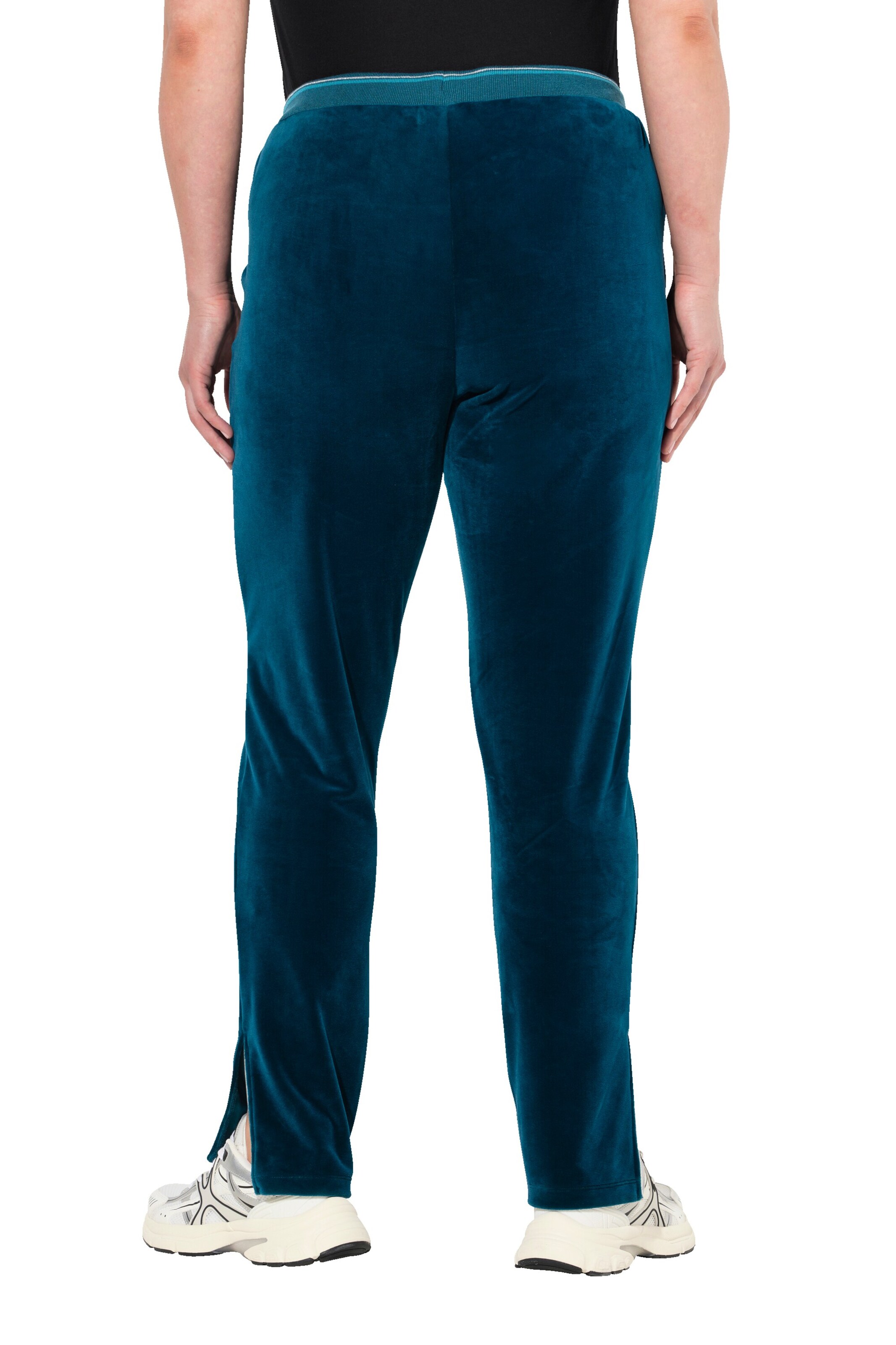 Ulla Popken Regular Broek in Blauw