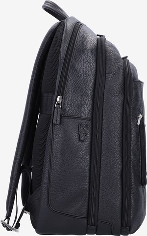 Piquadro Rucksack in Schwarz