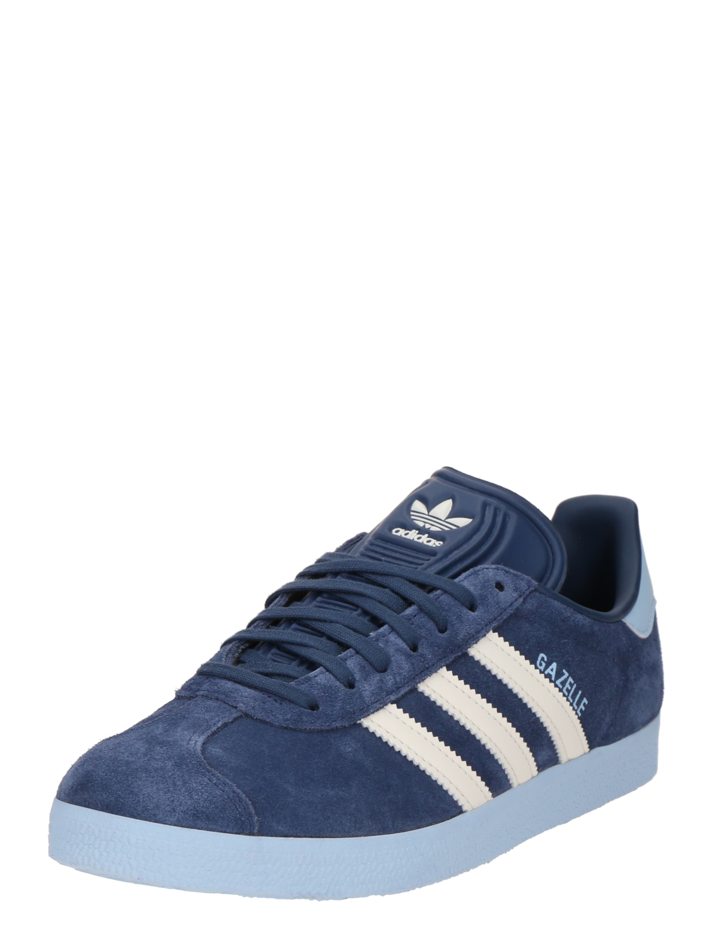 ADIDAS ORIGINALS Trampki niskie 'GAZELLE' w kolorze niebieski: przód