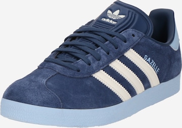 ADIDAS ORIGINALS Низкие кроссовки 'GAZELLE' в Синий: спереди