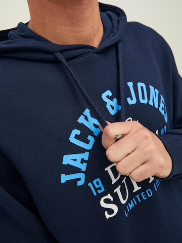 Bluză de molton de la JACK & JONES pe albastru