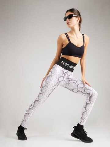 Plein Sport Skinny Leggings in Grey