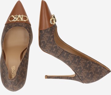 MICHAEL Michael Kors - Sapatos de salto 'PARKER' em castanho