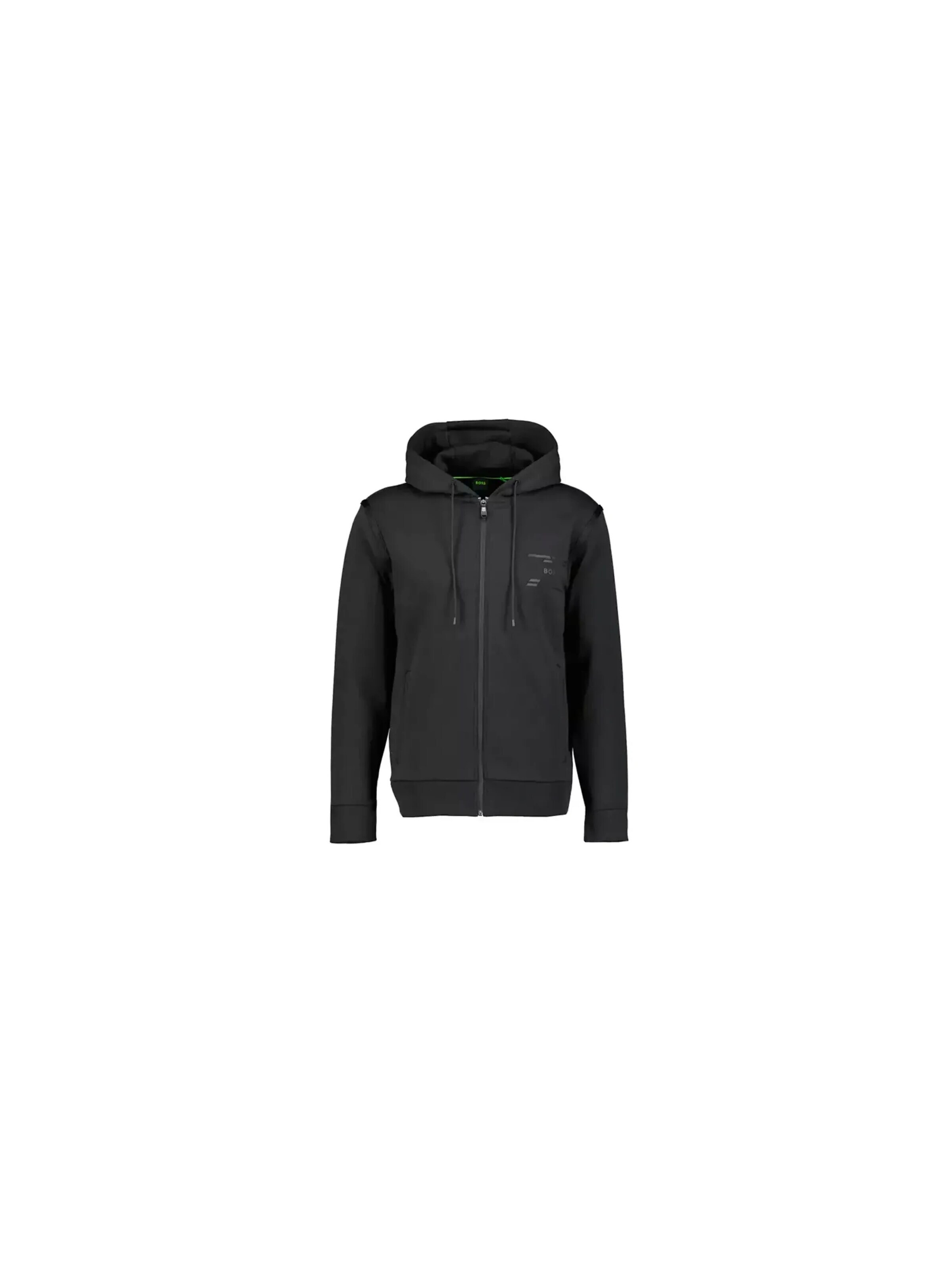 BOSS Sweatshirt 'Saggy' in Black: front