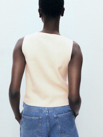 MANGO Vest in Pink
