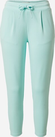 ICHI Pleat-front trousers 'KATE' in Blue: front